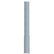 Barrier bollard | tubular steel  152 x 3.2 mm | removable | without lock | Total length in mm 1500 | hot-dip galvanized